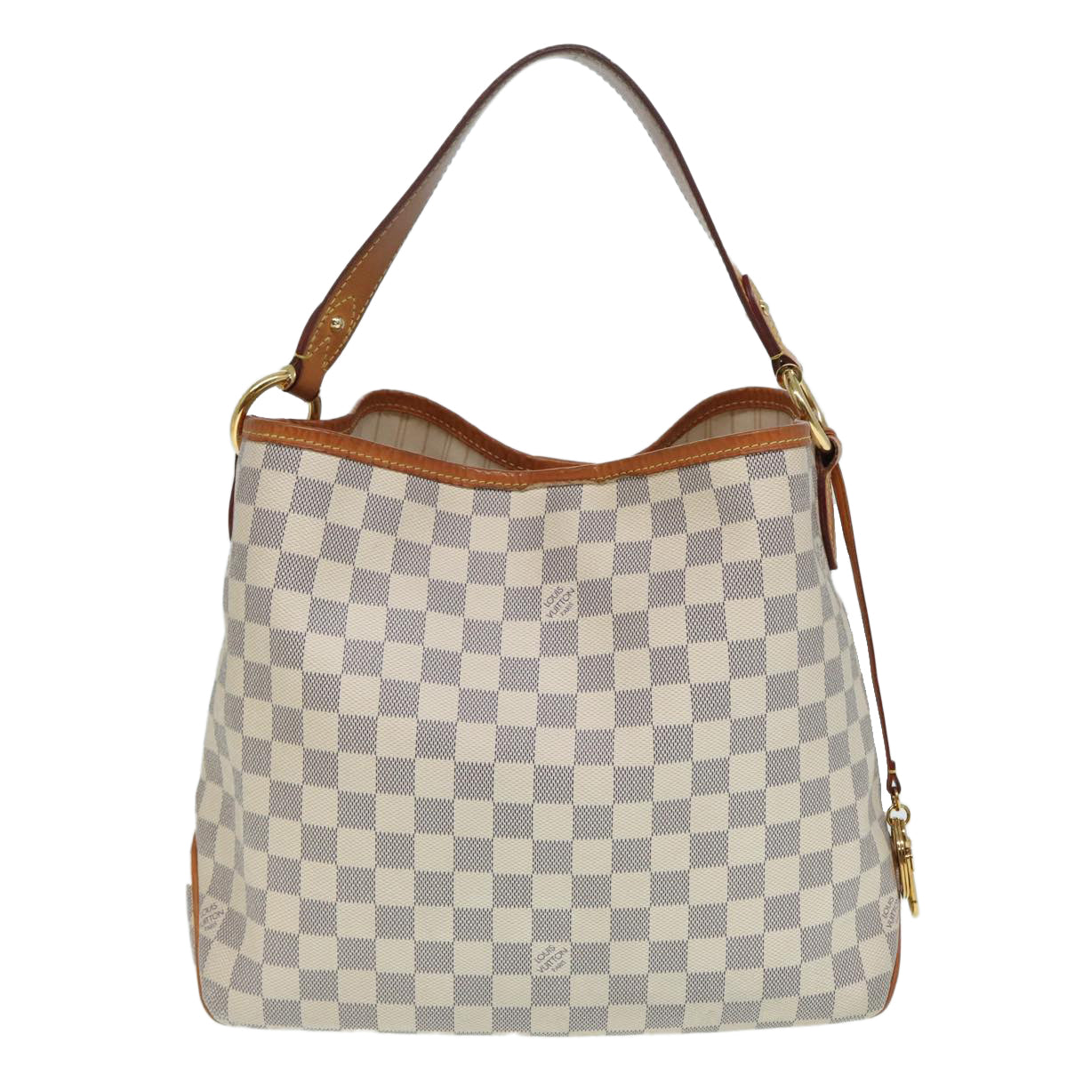 LOUIS VUITTON Damier Azur Delightful PM Shoulder Bag N41447 LV Auth 86589