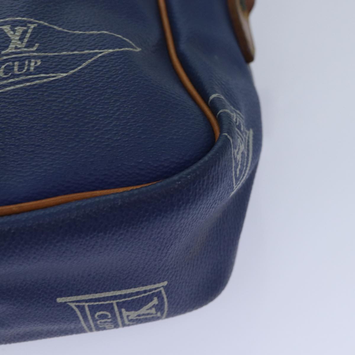 LOUIS VUITTON LV Cup Sac San Diego Shoulder Bag Blue M80010 LV Auth 86651