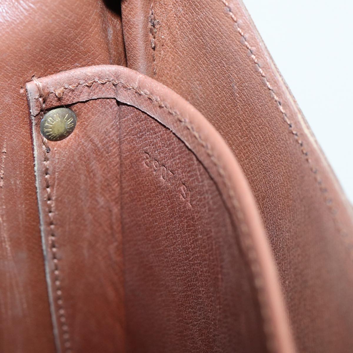 LOUIS VUITTON Monogram Cartouchiere GM Shoulder Bag M51252 LV Auth 86783