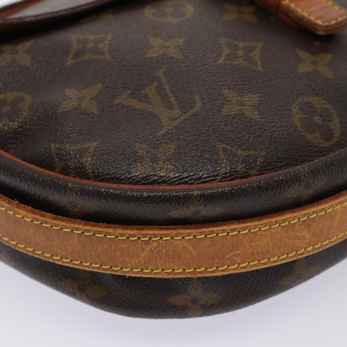 LOUIS VUITTON Monogram Jeune Fille GM Shoulder Bag M51225 LV Auth 86791
