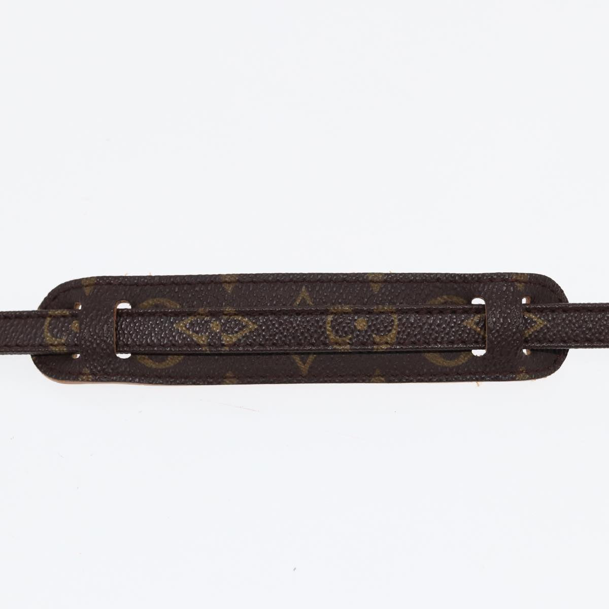 LOUIS VUITTON Monogram Shoulder Strap 46.5" LV Auth 86799