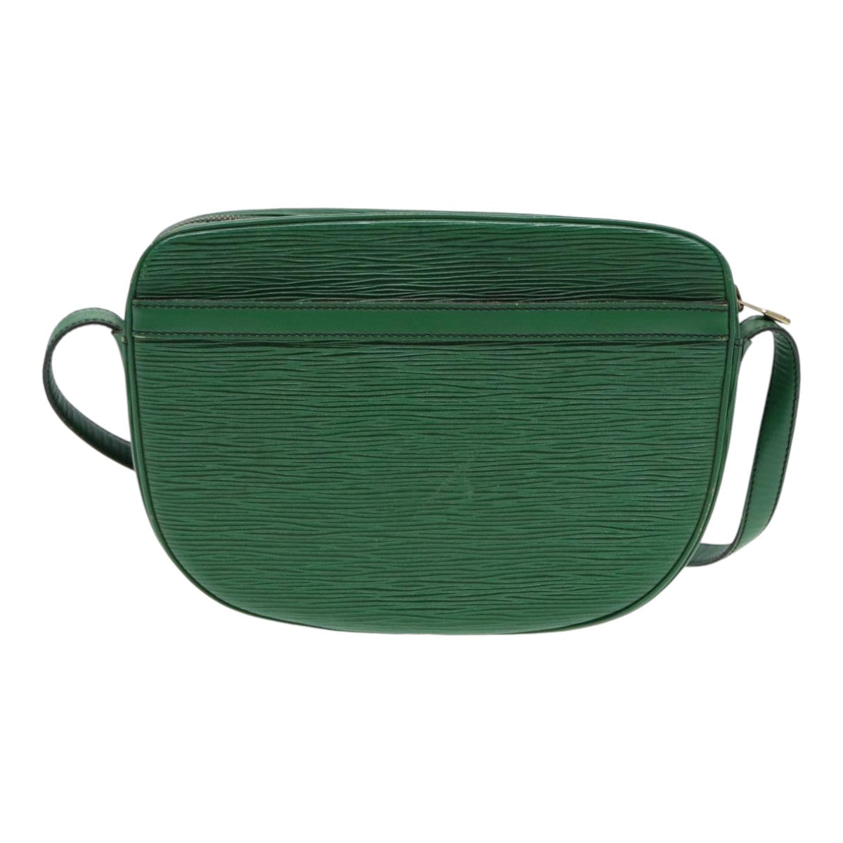 LOUIS VUITTON Epi Jeune Fille MM Shoulder Bag Green M52154 LV Auth 86819