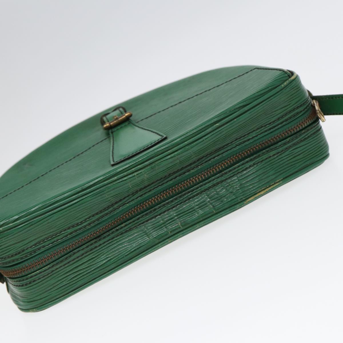 LOUIS VUITTON Epi Jeune Fille MM Shoulder Bag Green M52154 LV Auth 86819