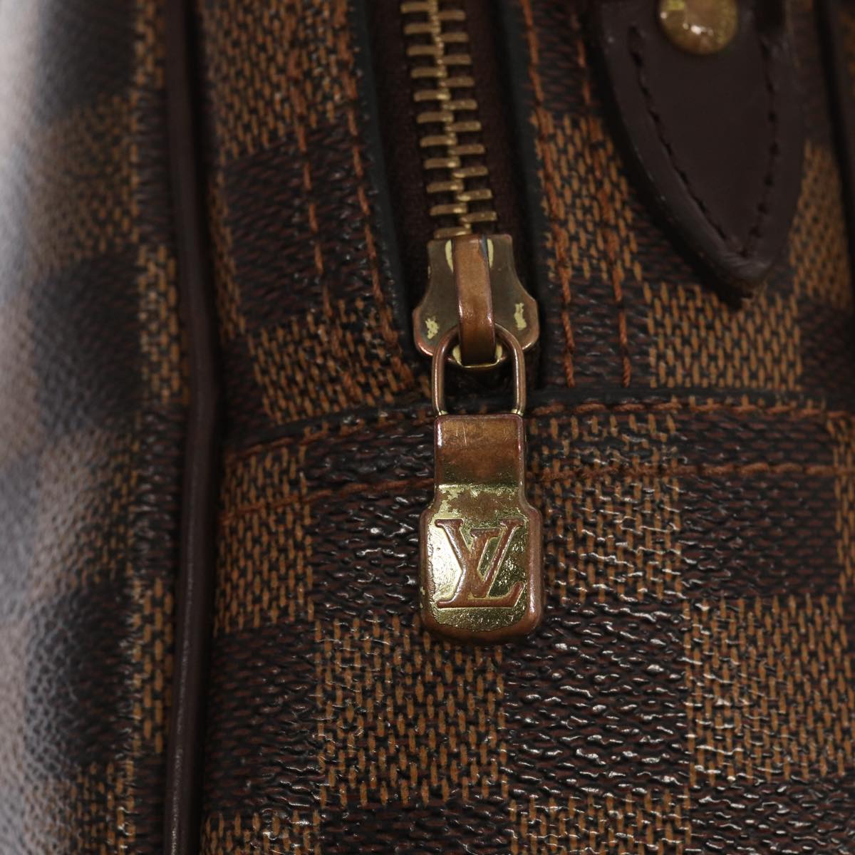 LOUIS VUITTON Damier Ebene Reporter PM Shoulder Bag N45253 LV Auth 86960