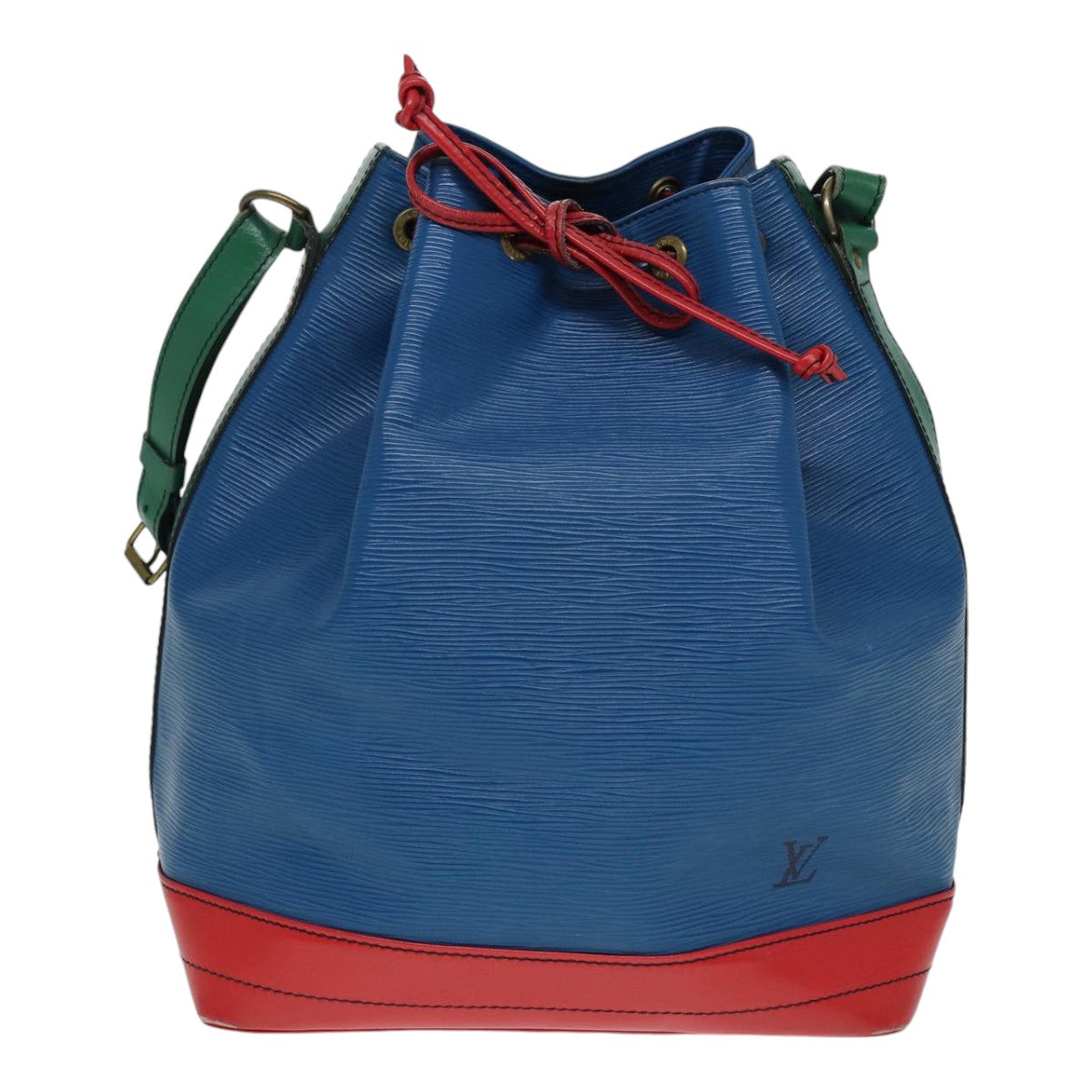 LOUIS VUITTON Epi Toriko Color Noe ShoulderBag Red Blue Green M44084 Auth 87337