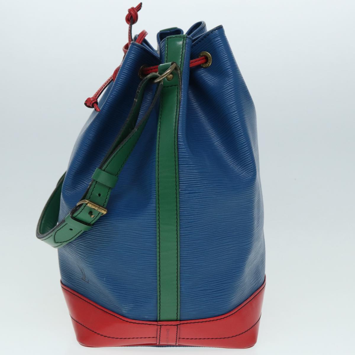 LOUIS VUITTON Epi Toriko Color Noe ShoulderBag Red Blue Green M44084 Auth 87337