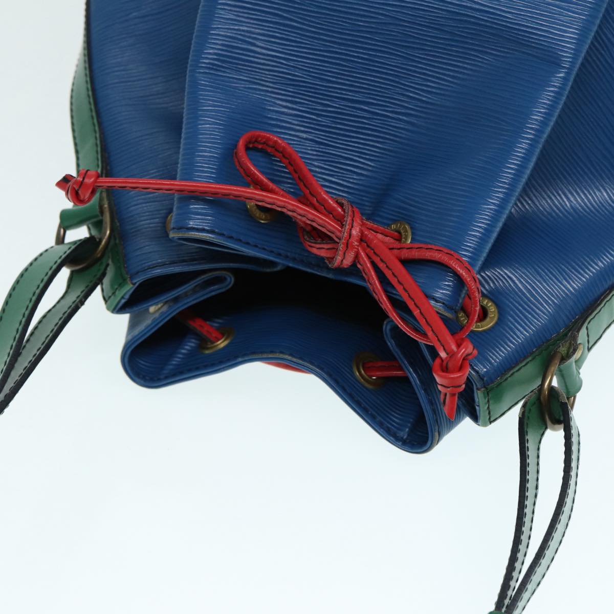 LOUIS VUITTON Epi Toriko Color Noe ShoulderBag Red Blue Green M44084 Auth 87337