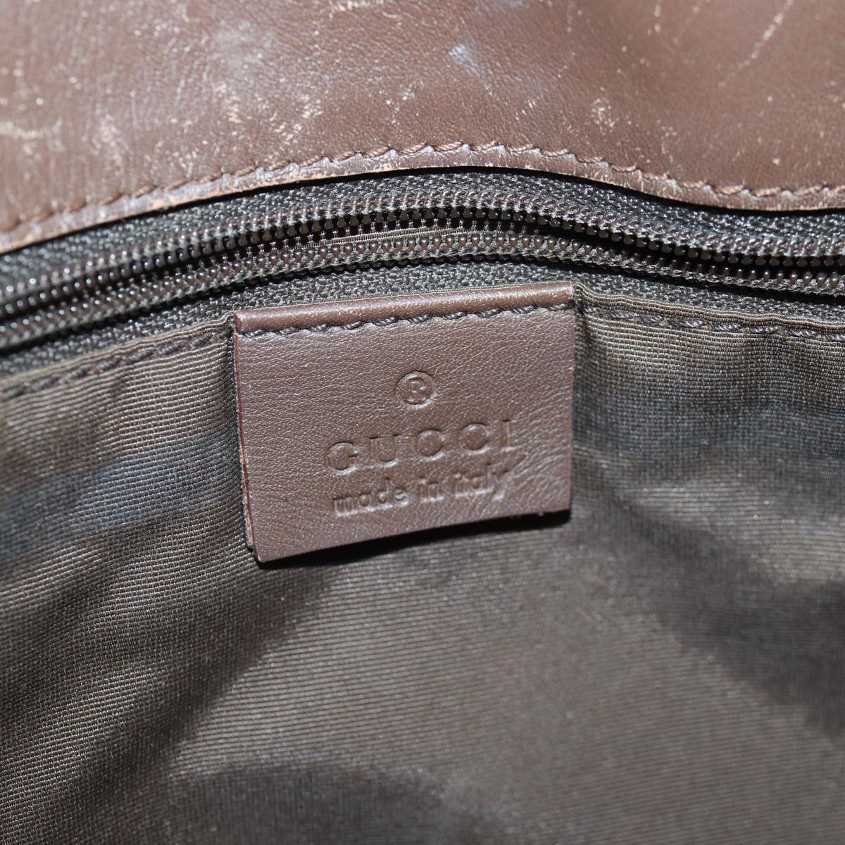 GUCCI GG Canvas Tote Bag Beige 002 1098 Auth 87340