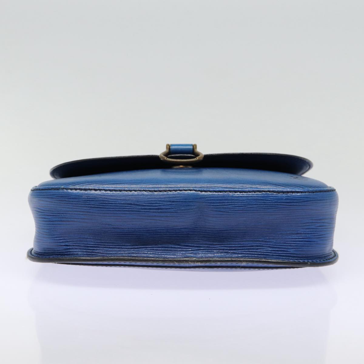 LOUIS VUITTON Epi Saint Cloud GM Shoulder Bag Toledo Blue M52195 LV Auth 87491