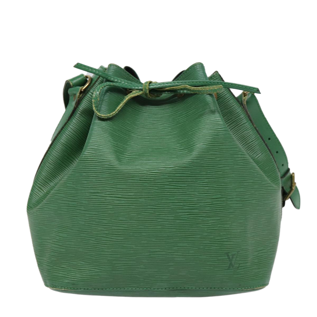 LOUIS VUITTON Epi Petit Noe Shoulder Bag Green M44102 LV Auth 87508