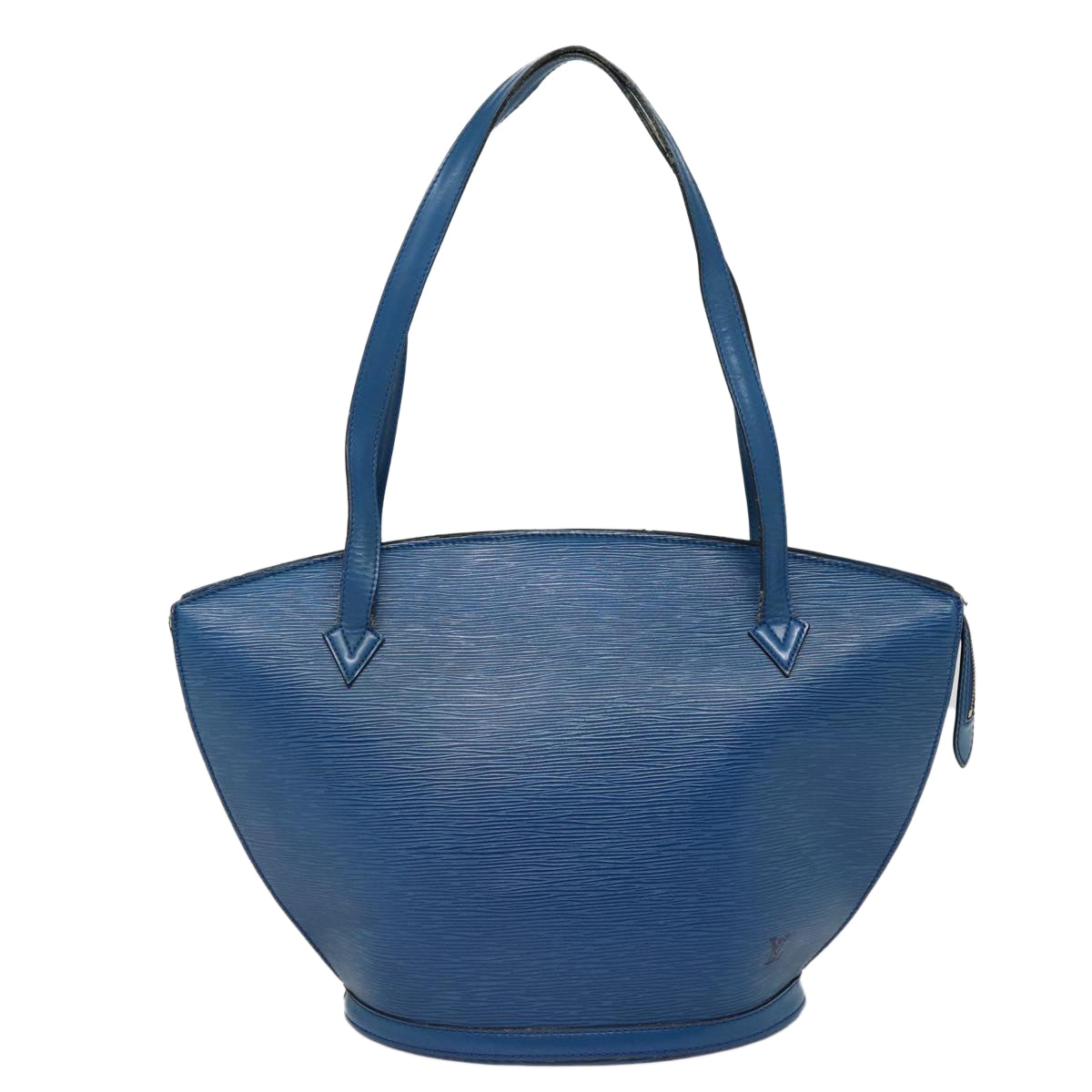 LOUIS VUITTON Epi Saint Jacques Shopping Shoulder Bag Blue M52275 LV Auth 87513