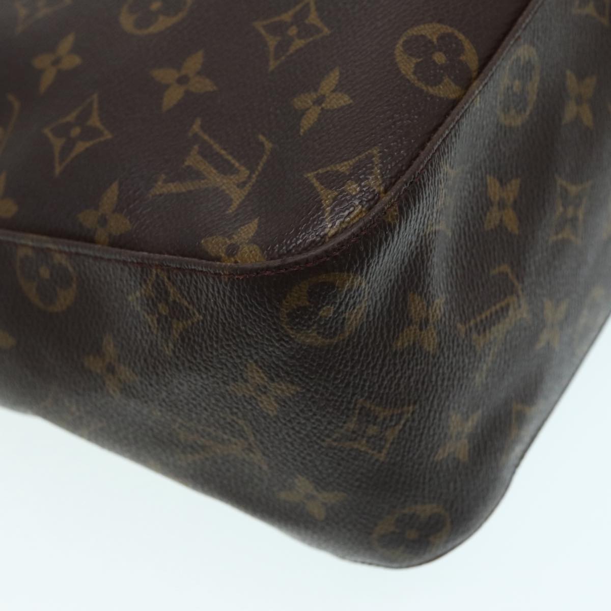 LOUIS VUITTON Monogram Looping GM Shoulder Bag M51145 LV Auth 87586