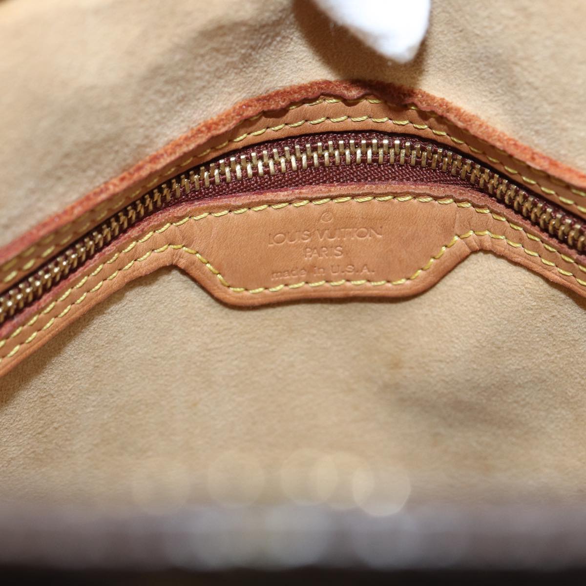 LOUIS VUITTON Monogram Looping GM Shoulder Bag M51145 LV Auth 87586