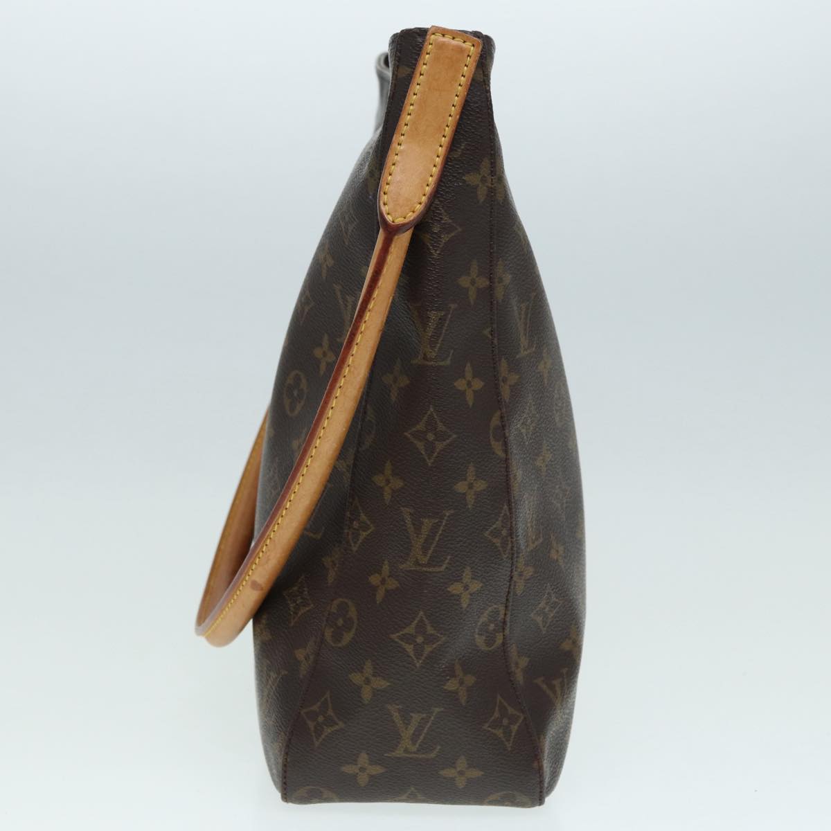 LOUIS VUITTON Monogram Looping GM Shoulder Bag M51145 LV Auth 87586