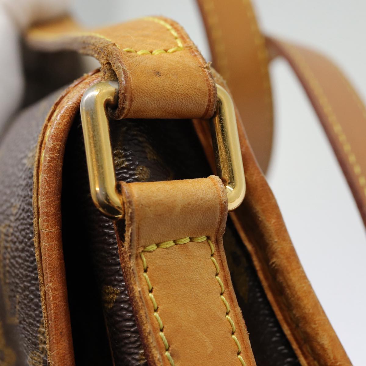 LOUIS VUITTON Monogram Menilmontant PM Shoulder Bag M40474 LV Auth 87593