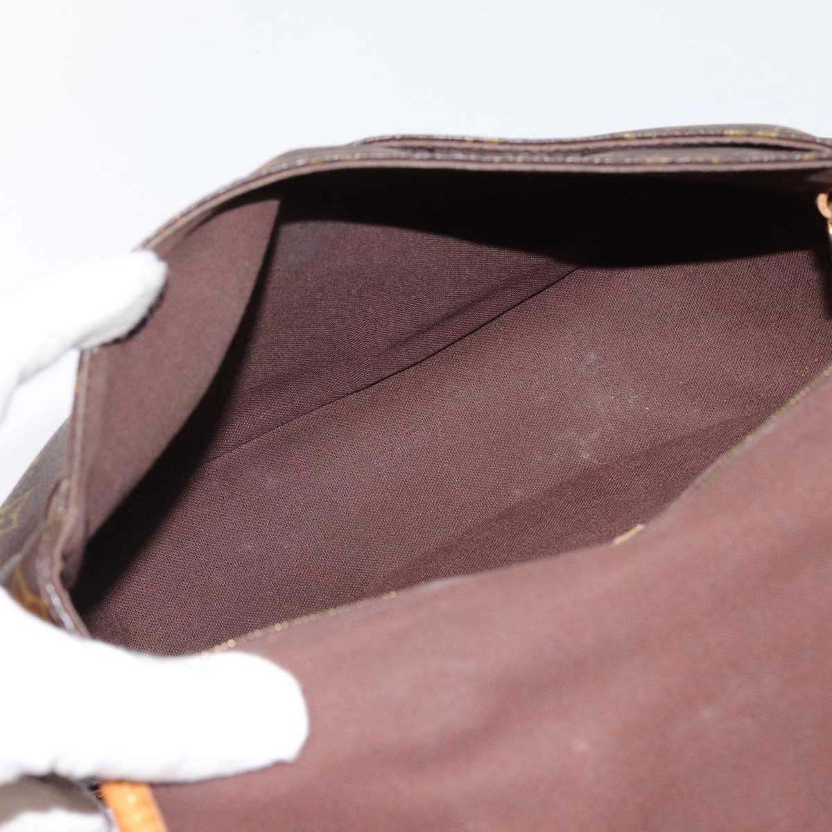 LOUIS VUITTON Monogram Menilmontant PM Shoulder Bag M40474 LV Auth 87593