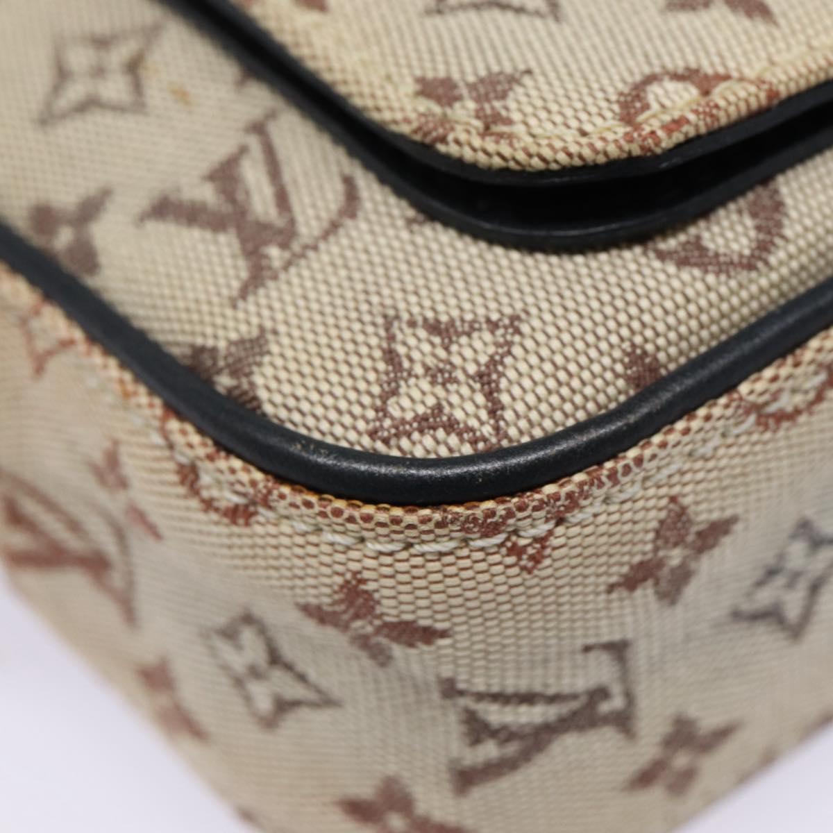 LOUIS VUITTON Monogram Mini Juliet MM Shoulder Bag Blue M92004 LV Auth 87603