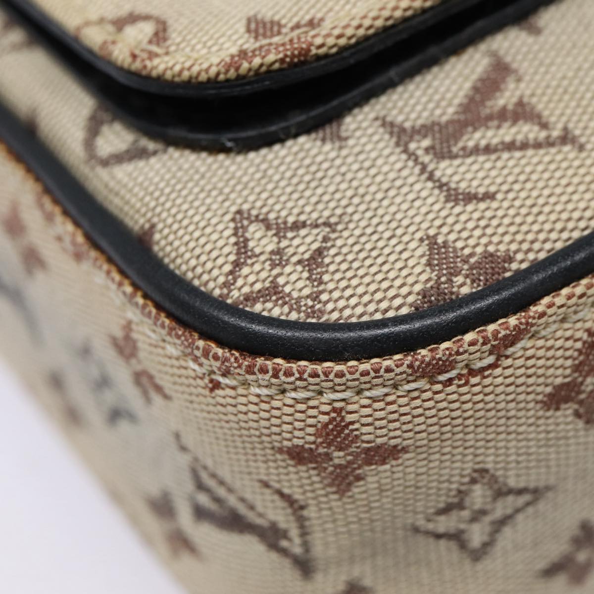 LOUIS VUITTON Monogram Mini Juliet MM Shoulder Bag Blue M92004 LV Auth 87603