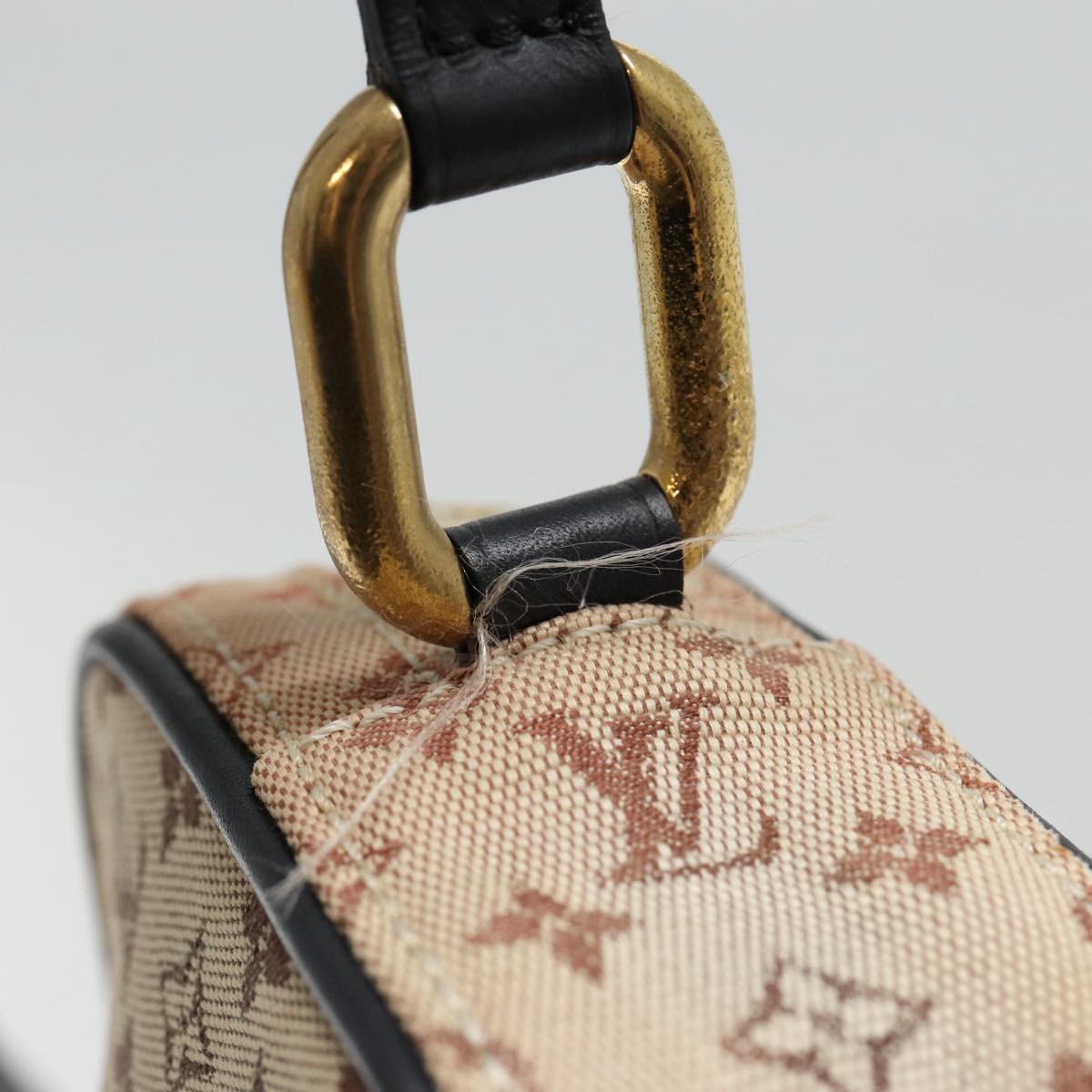 LOUIS VUITTON Monogram Mini Juliet MM Shoulder Bag Blue M92004 LV Auth 87603