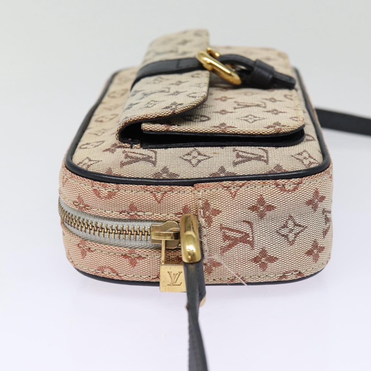 LOUIS VUITTON Monogram Mini Juliet MM Shoulder Bag Blue M92004 LV Auth 87603