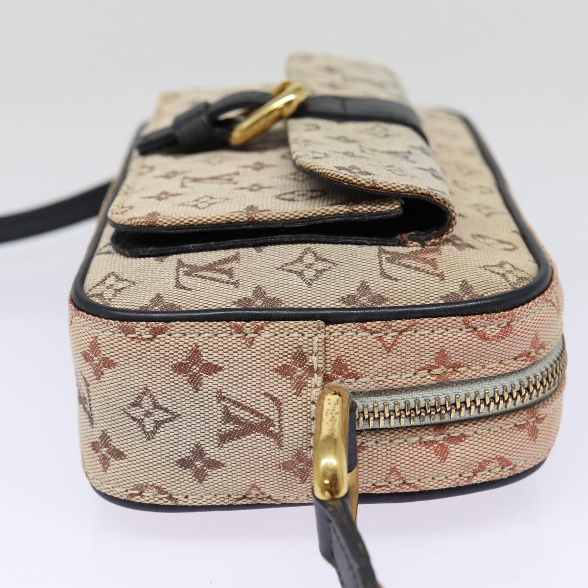 LOUIS VUITTON Monogram Mini Juliet MM Shoulder Bag Blue M92004 LV Auth 87603