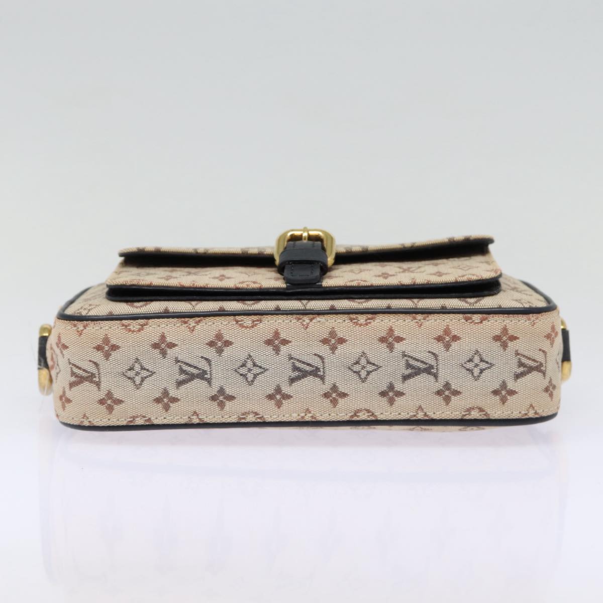 LOUIS VUITTON Monogram Mini Juliet MM Shoulder Bag Blue M92004 LV Auth 87603