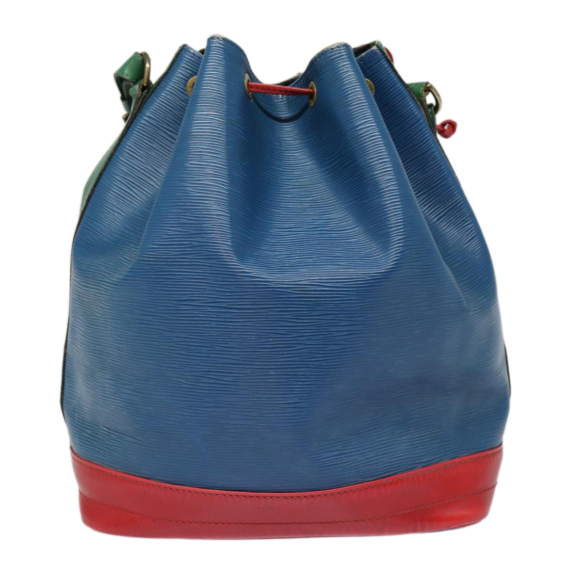 LOUIS VUITTON Epi Toriko Color Noe ShoulderBag Red Blue Green M44084 Auth 87776