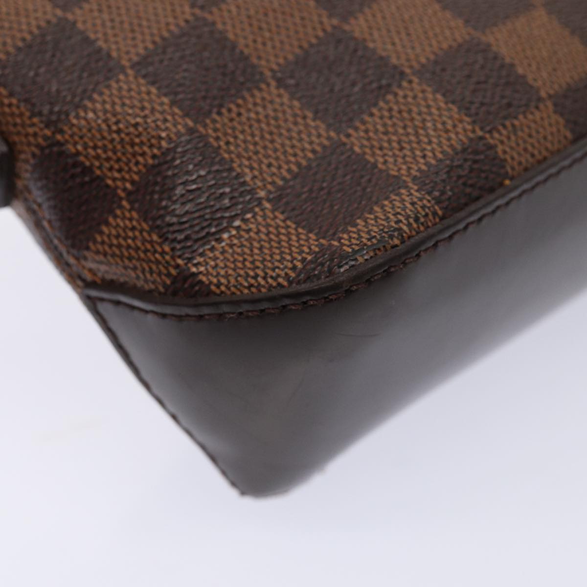 LOUIS VUITTON Damier Ebene Trotteur Shoulder Bag M51240 LV Auth 87972A