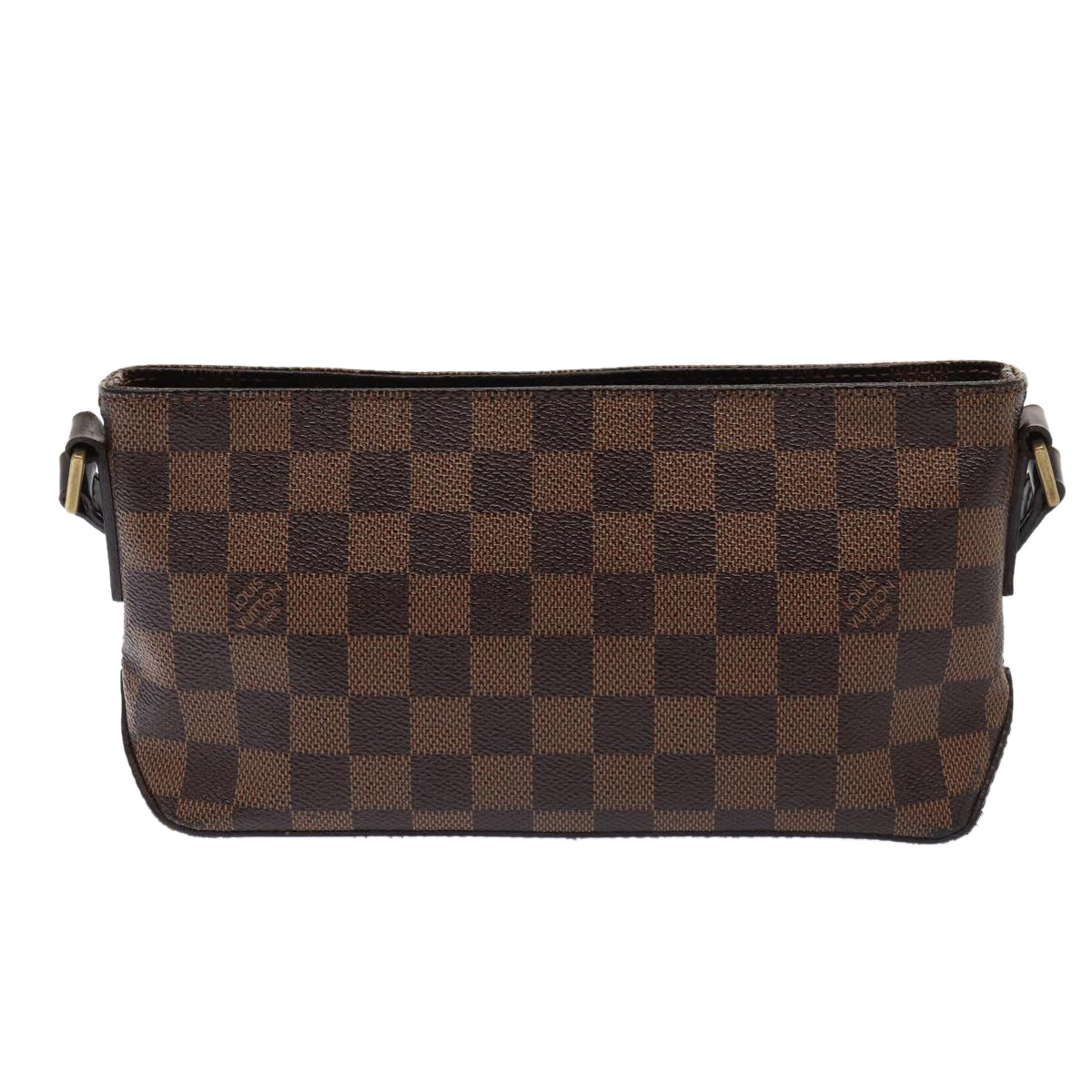 LOUIS VUITTON Damier Ebene Trotteur Shoulder Bag M51240 LV Auth 87972A