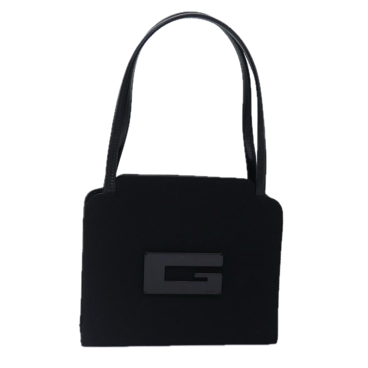 GUCCI Shoulder Bag Nylon Black 000 0810 Auth 88417