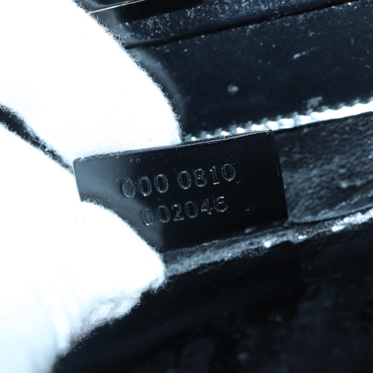 GUCCI Shoulder Bag Nylon Black 000 0810 Auth 88417