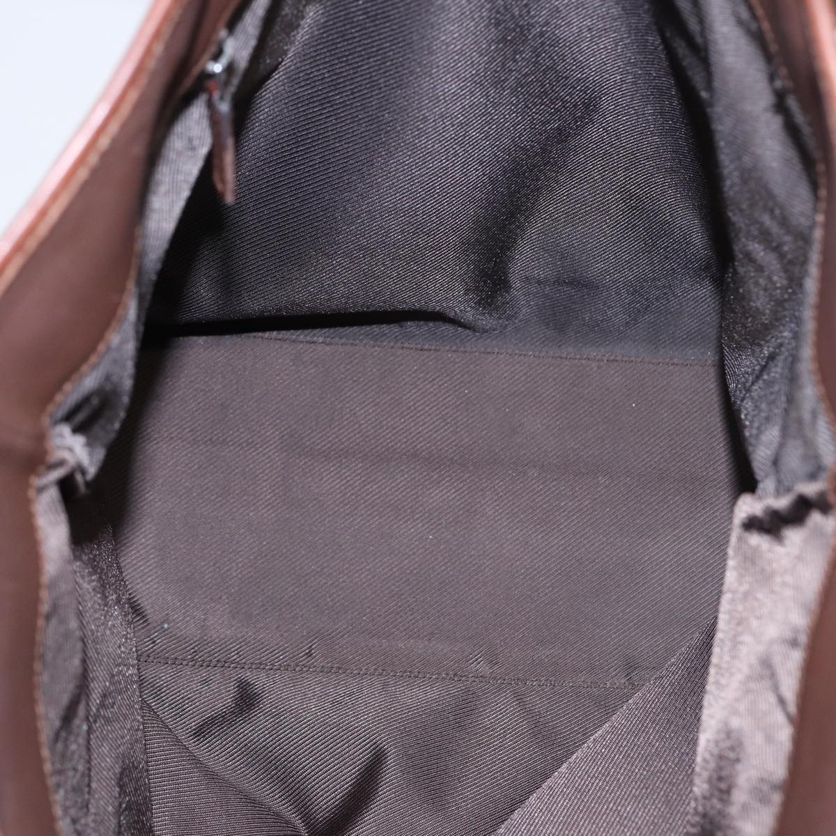 GUCCI GG Canvas Tote Bag Beige Silver 31243 Auth 88782