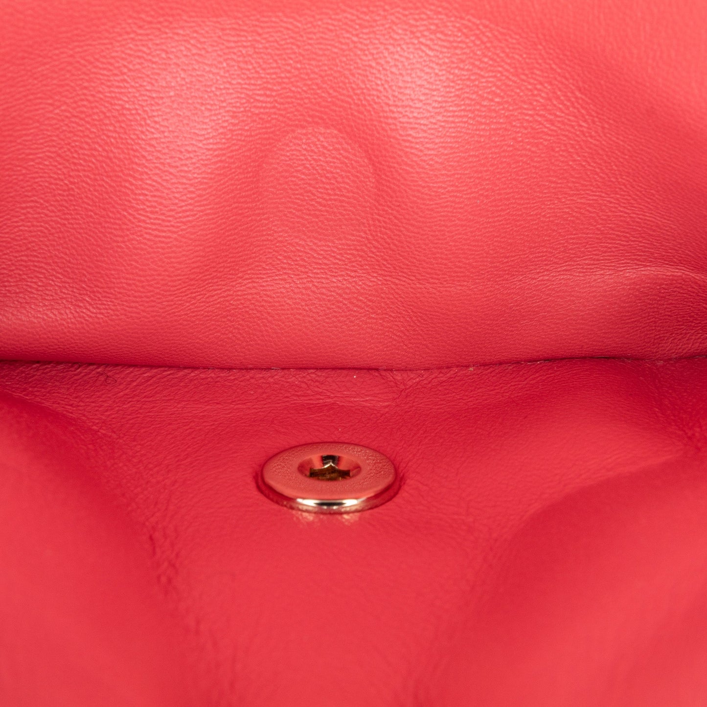 Pink Chanel Medium Classic Chevron Lambskin Double Flap Shoulder Bag