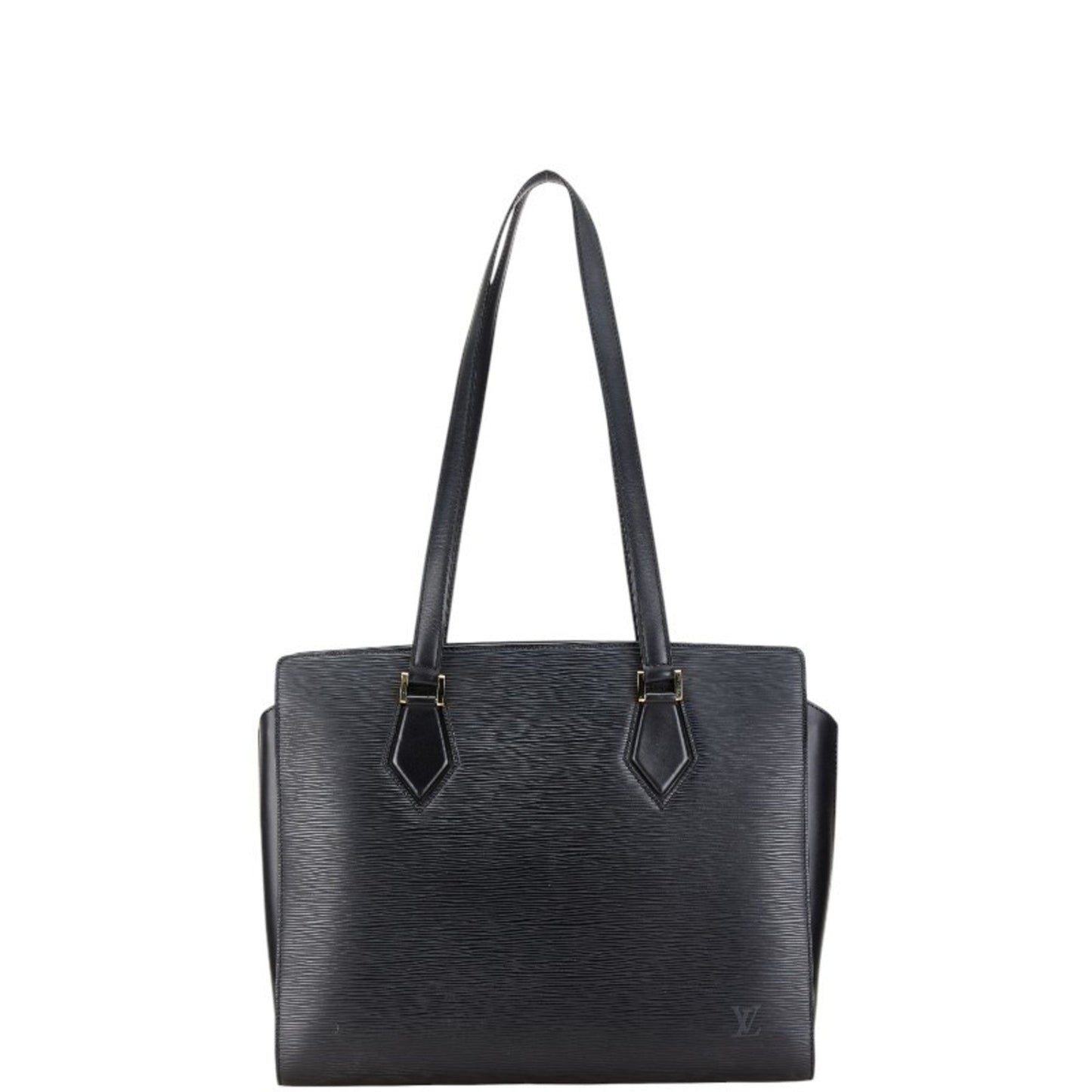 Louis Vuitton Noir Leather Shoulder Bag