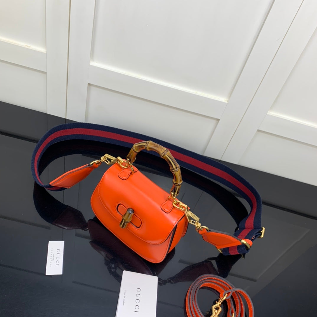 BOLSA GUCCI BAMBOO 1947 PEQUENA 17