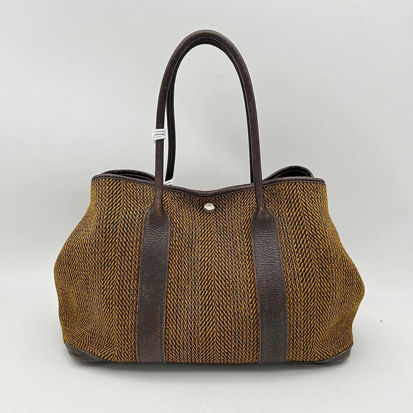 Hermès Tweed Garden Party 36 - Brown Totes, Handbags LA17296