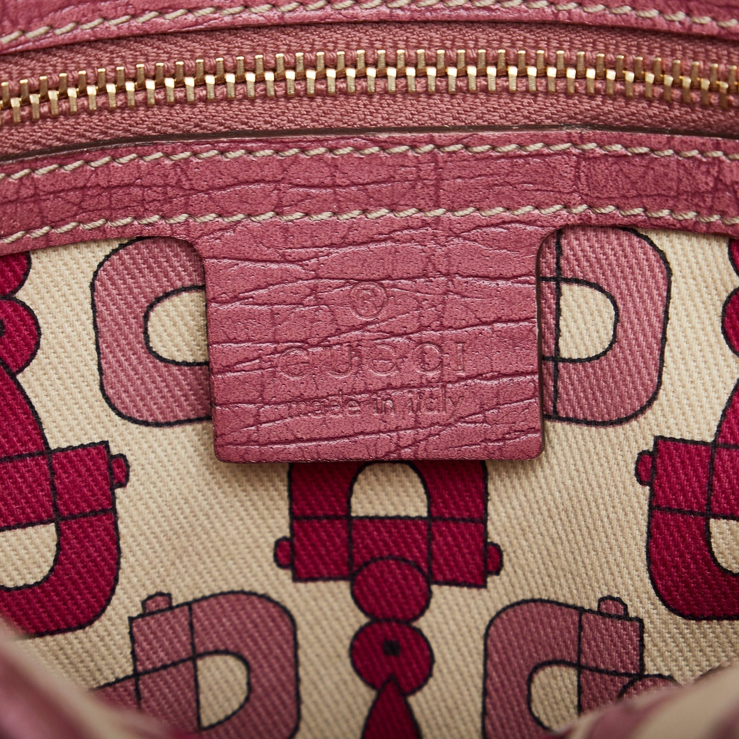 GUCCI GG Canvas Jolicoeur Tote Bag