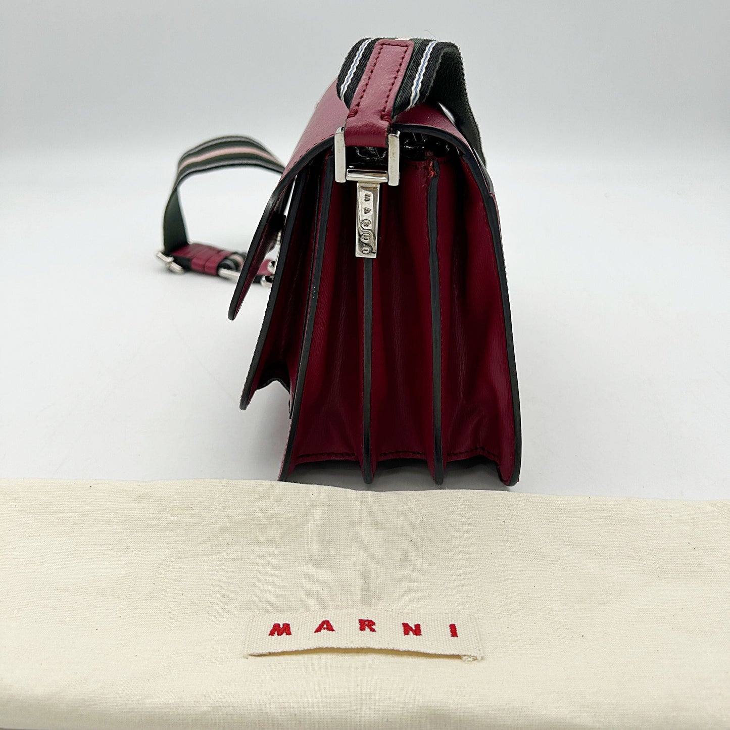 Marni Lather Crossbody Bag - Pink Crossbody Bags, Handbags LA19912