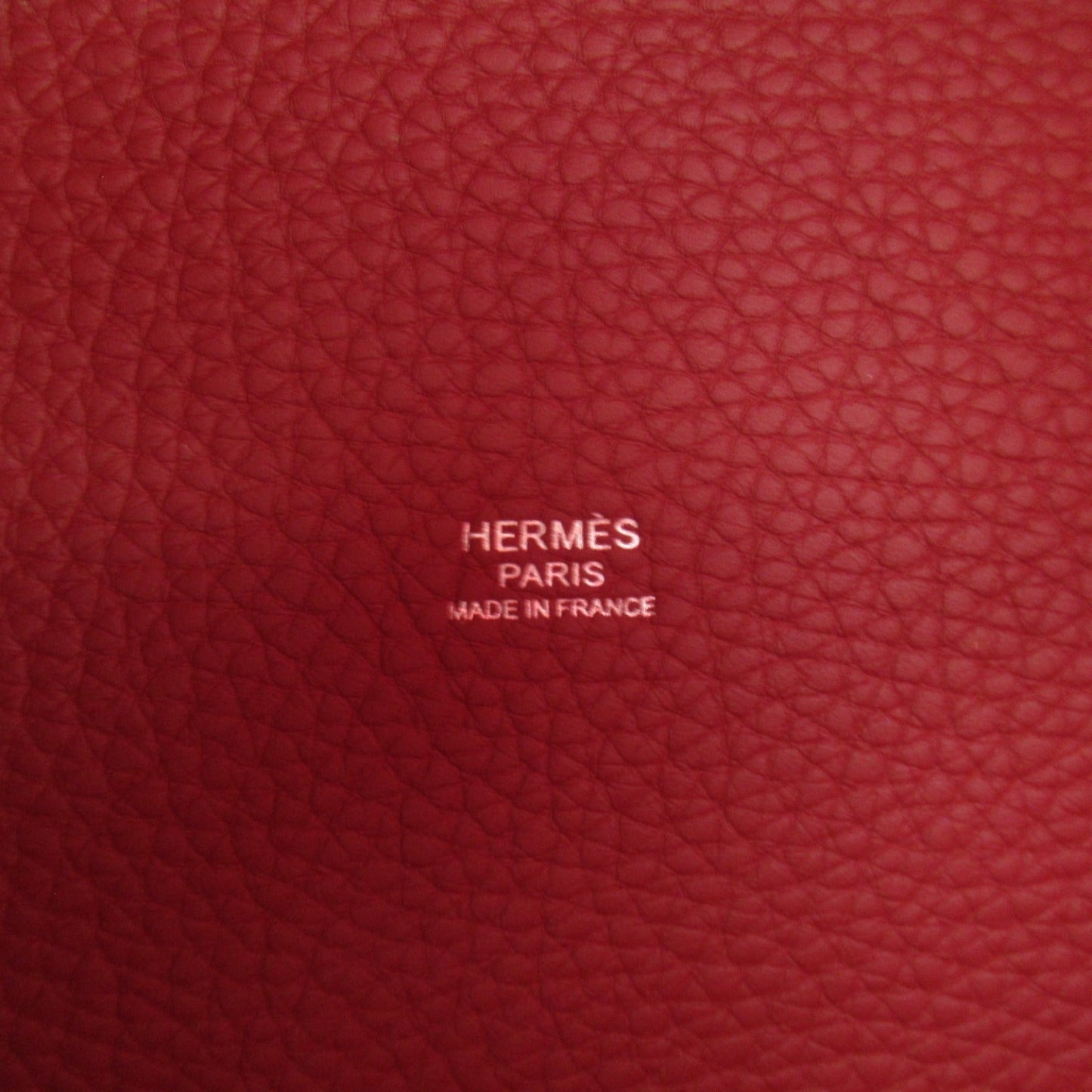 Hermes Picotin Lock MM Rouge Handbag Handbag Handbag Leather ant Red