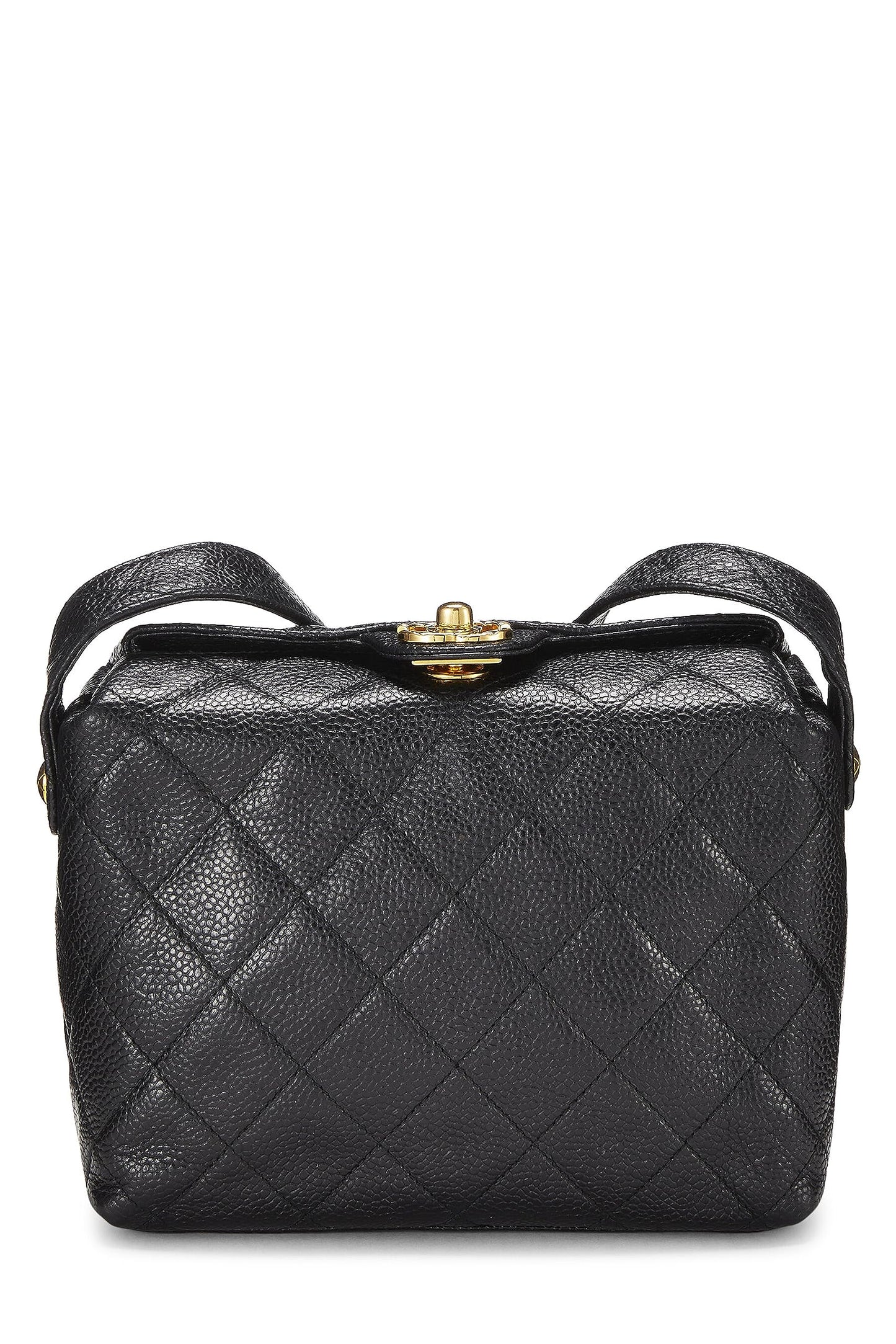Chanel, Black Caviar Shoulder Bag, Black