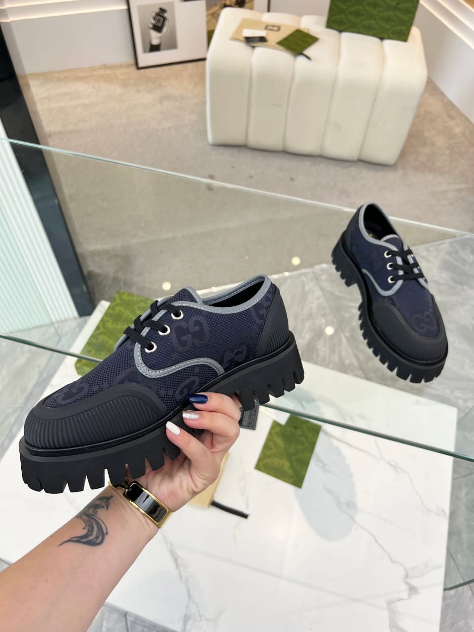 Gucci Men's loafers Shoes.