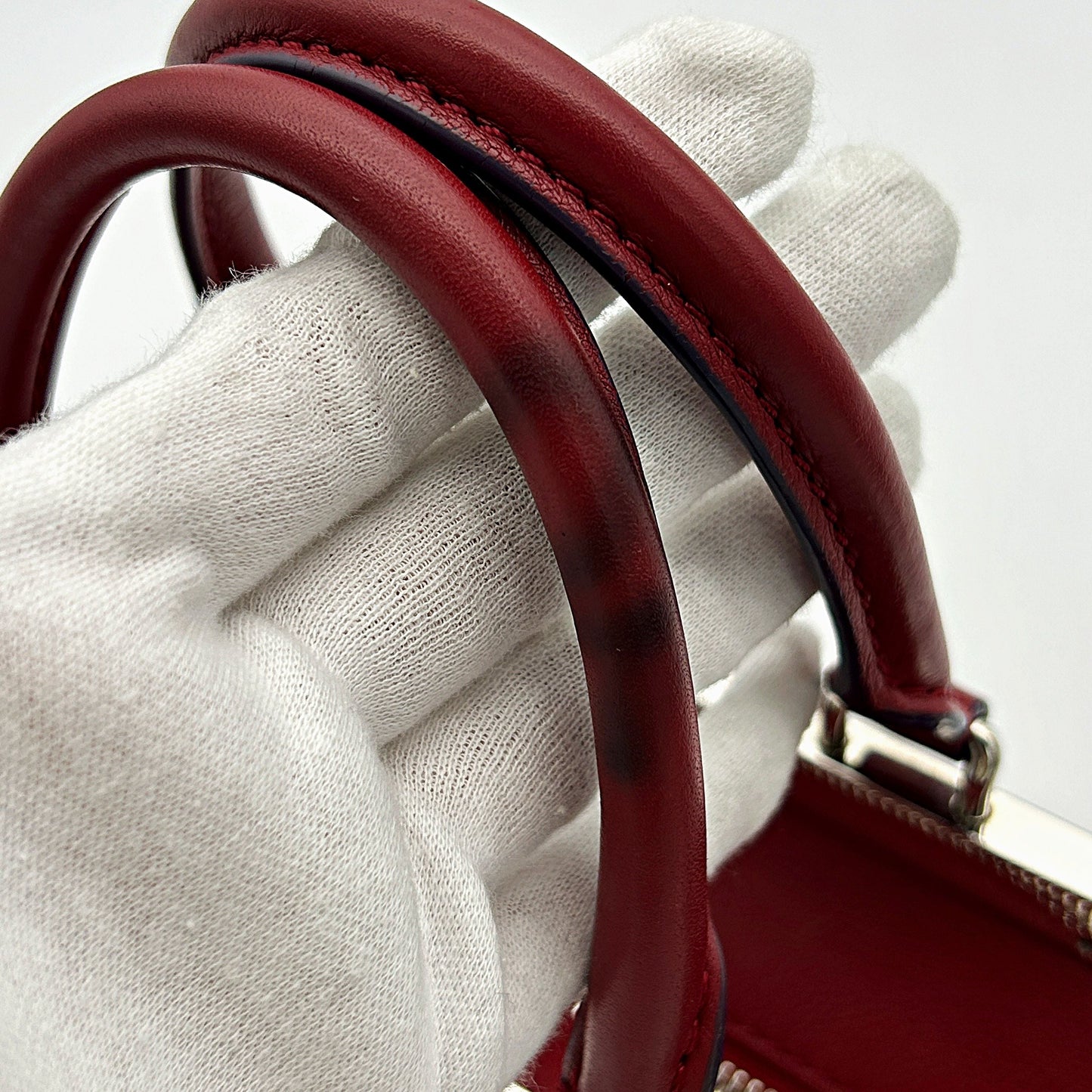 FENDI Vitello Dolce Mini 3jours Tote Ribes LA11557