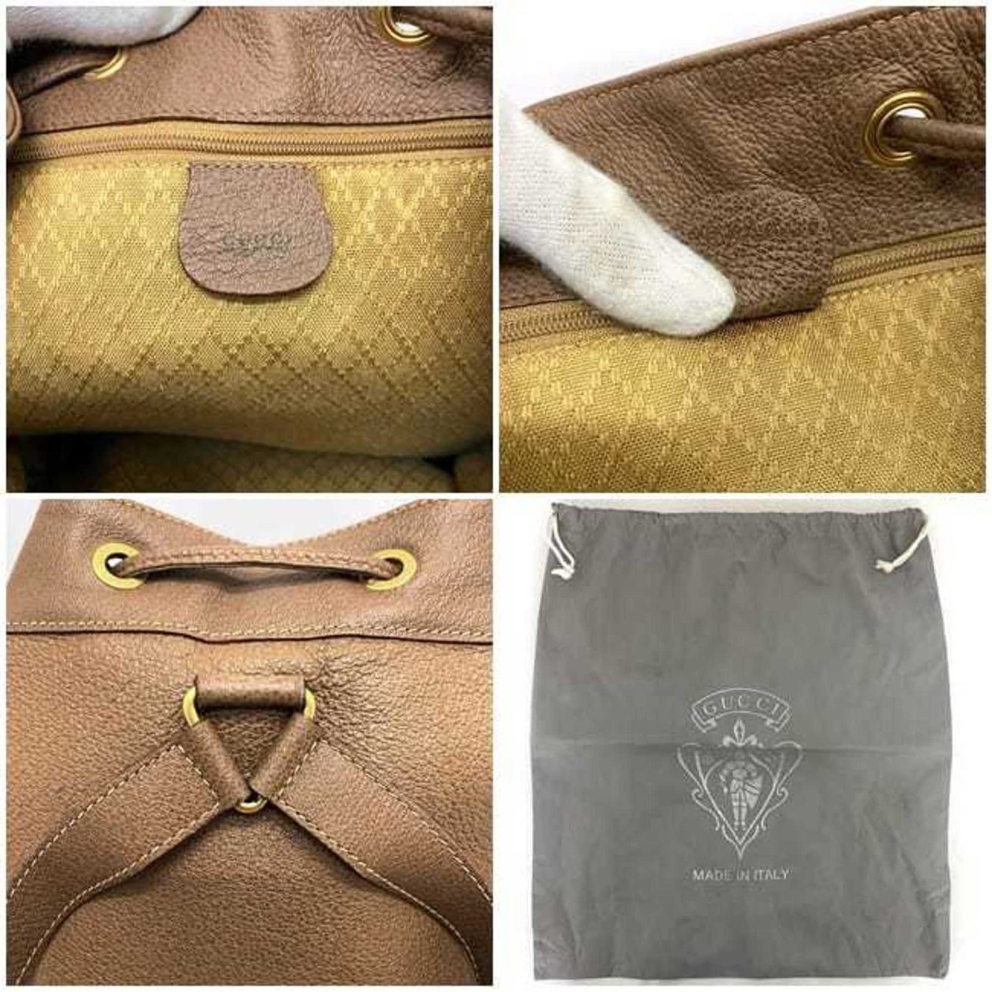 GUCCI Bamboo Backpack