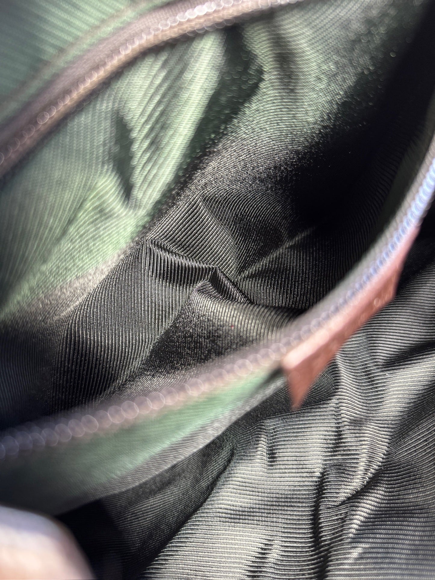Gucci Vintage Brown GG Monogram Canvas Backpack