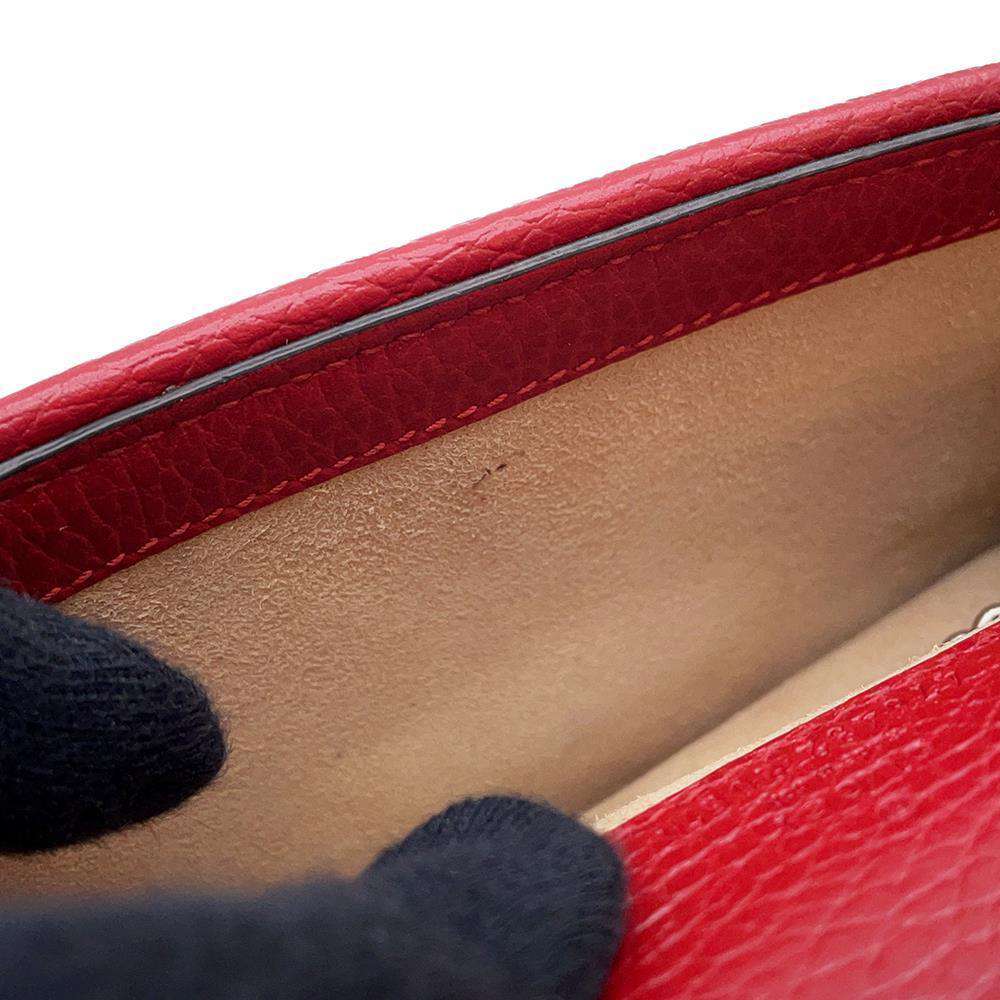 GUCCI Dionysus Chain Shoulder Bag Red 476432 Leather