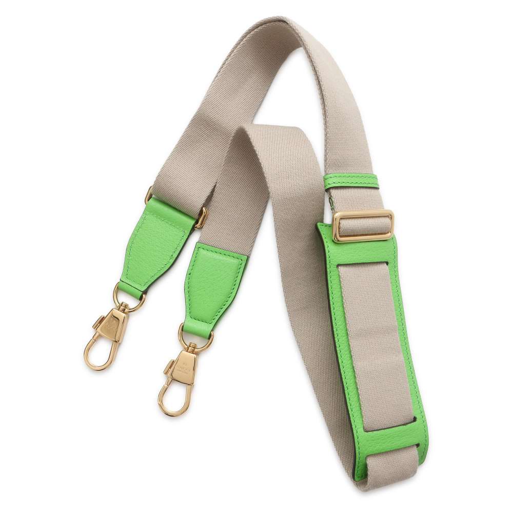 GUCCI GG Supreme 2WAY Tote Bag Kobe Hankyu Limited Beige/Light Green 680956 PVC Leather