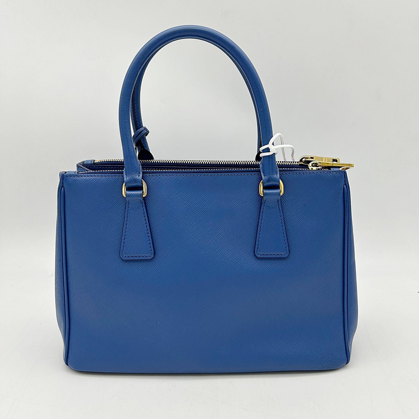 Prada Saffiano Leather Galleria Double Zip - Blue Totes, Handbags LA12131