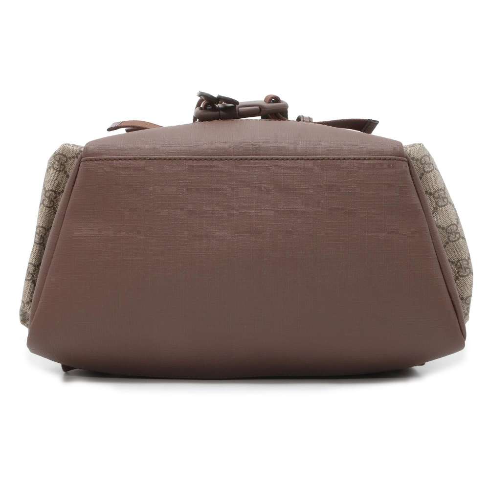 GUCCI GG Supreme Skateboard Backpack Beige/Brown 690999 GG SupremeCanvas