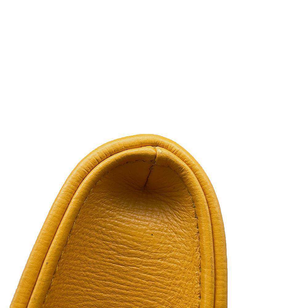GUCCI Horsebit 2wayChainShoulder Bag Yellow 655667 Straw Leather