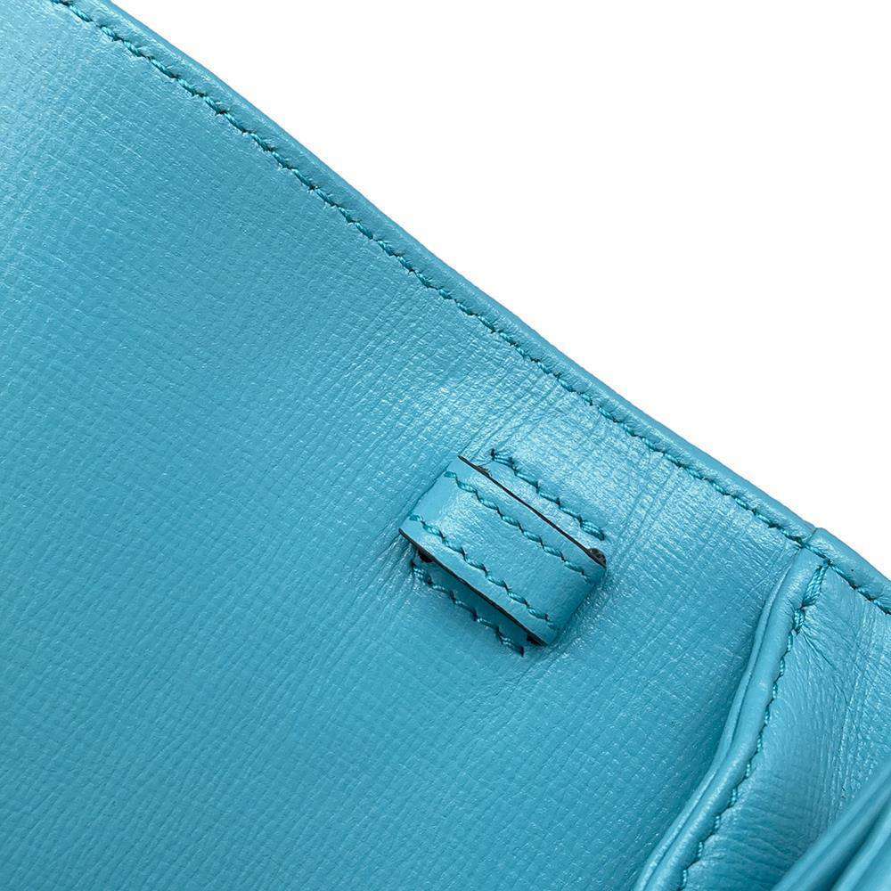 GUCCI Horsebit 1955 2wayChainShoulder Bag Blue 655667 Straw Leather